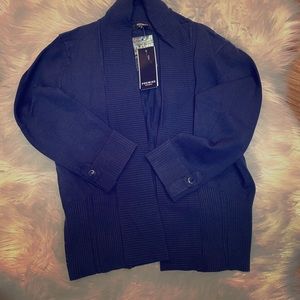 Navy Blue Cardigan